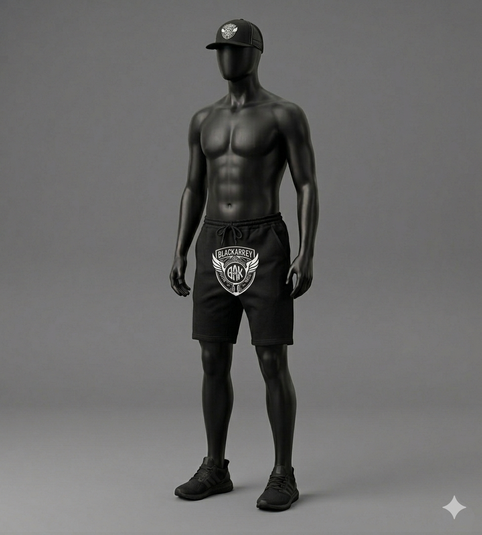 BLACKARKEY Full Crest Mens Shorts